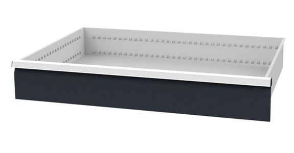 Drawer WxD 900x600mm full-exten. sl. 100 % 180kg front height 150mm RAL7035/7016