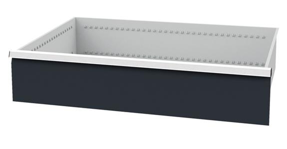 Drawer WxD 900x600mm full-exten. sl. 100 % 100kg front height 200mm RAL7035/7016