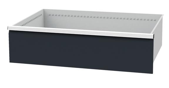 Drawer WxD 900x600mm full-exten. sl. 100 % 180kg front height 250mm RAL7035/7016
