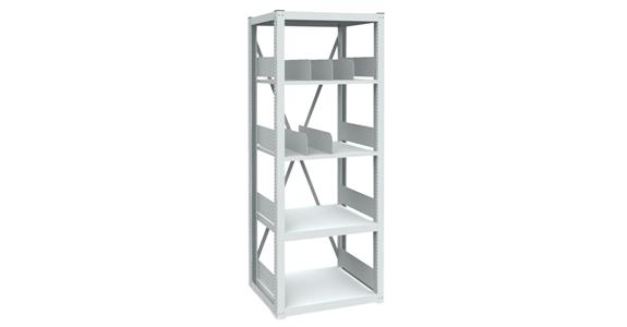 Module 1 shelving rack RAL7035 749x733x2030 mm