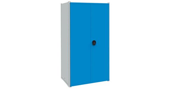 Module 3 shelving rack RAL7035/5012 1049x733x2030 mm