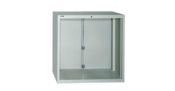 Cabinet housing empty useful height 900 mm RAL 7035 light grey 1019x980x500 mm