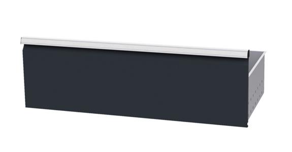 Drawer WxD 900x400mm full-ext. sl. 100 % 50kg front height 300mm RAL7035/7016