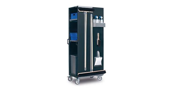 Cleaning station, equipped 512x772x1952 mm RAL 7021