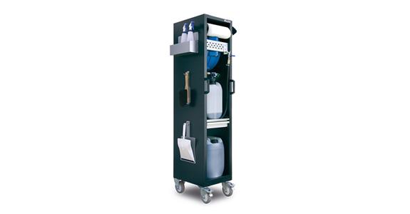 Coolant trolley, equipped 482x382x1752 mm RAL 7021