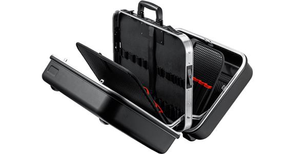 Tool case BIG Twin 520x300x410mm 7.8kg made of ABS material black
