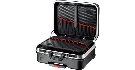 Tool roller case Basic Move 515x280x430 mm made of ABS material, black