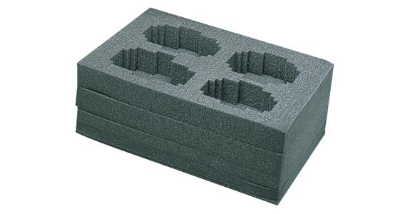 Sada pěnových vložek ZARGES I, 550x350x220 mm