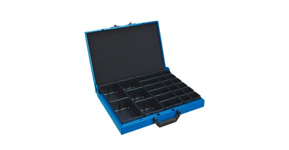Small parts magazine metal case KM 321 48 compartments WxHxD 440x66x330 mm