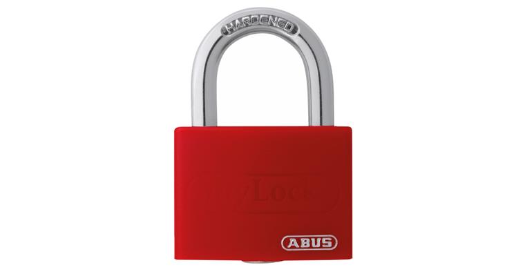 1086930103 Visací zámek ABUS T65 AL – µLock, barva červená