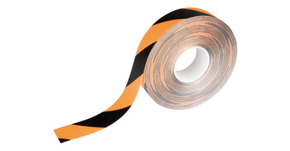 Značkovací páska na podlahy DURALINE 30 m x 50 mm x 0,7 mm, barva: žlutá/černá