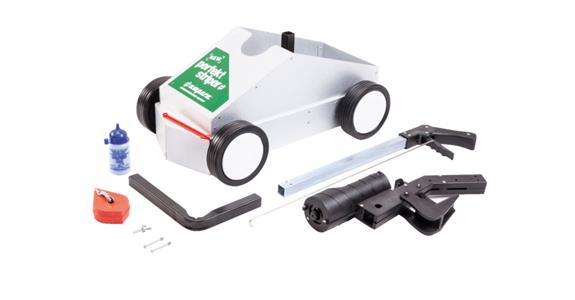 Floor marking device New Perfekt Striper® incl. chalk line reel and mark. powder
