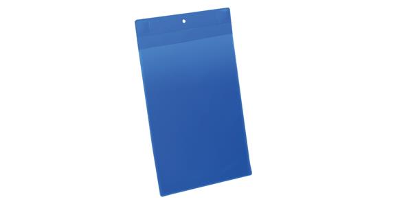 kapsa na dok., silné neod. magnety, A5, na výšku, tm. modrá, PU: balení po 10 ks