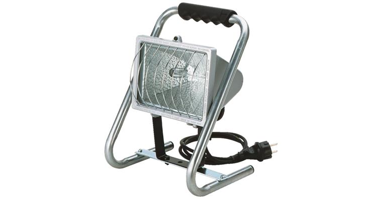 1088017101 Profi halogenový reflektor hliník. tlak. odlitek IP54 230 V 400 W stříbrný 5 m