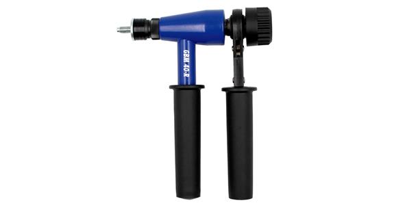 Rivet nut hand tool GBM 40-R total length 212 mm in plastic carrying case