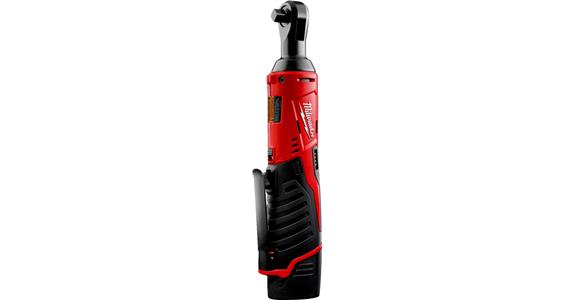 Red Li-ion M12 IR 1/4 inch cordless ratchet 12.0 V/2.0 Ah 45 Nm
