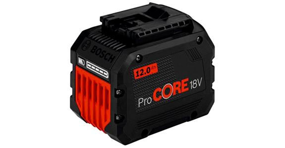Akumulátorová jednotka BOSCH ProCORE, 18 V, 12,0 Ah, doba nabíjení 90 min