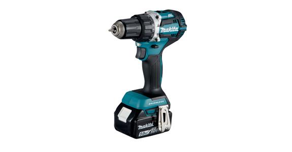 DDF 484 RTJ 18V/5.0Ah cordless drill/driver, 2 batteries + charger in case