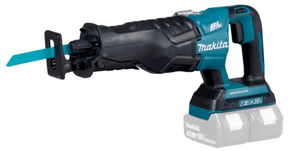 Akumulátorová šavlová pila MAKITA DJR360ZK, 2x 18 V