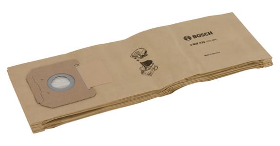 Paper filter bags for GAS 35 M AFC wet/dry vacuum cleaner cat. no. 92219 101