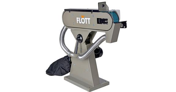 Belt sanding machine type BSM 75 A 400 V 3.75 kW w. suction belt sz 2,000x75 mm