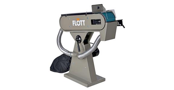 Belt sanding machine BSM 150 A 400 V 3.75 kW with suction belt size 2,000x150 mm