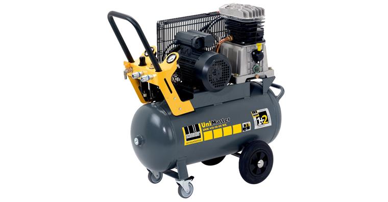 1092404308 Pojízdný kompresor UniMaster UNM 410-10-50 WX 885×410×870 mm 10 bar 2,2 kW