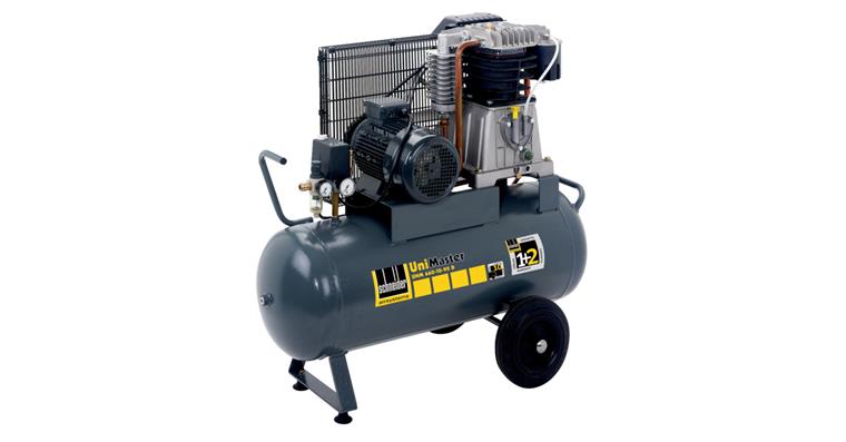 1092404313 Pojízdný kompresor UniMaster UNM 660-10-90 D 1070×495×1000 mm 10 bar 4,0 kW