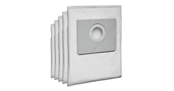 Fleece filter bag pack = 5 pieces for NT 20-1 Ap wet/dry vacuum cleaner