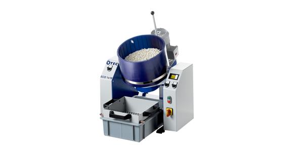 Disc centrifugal finishing machine ECO-18 tank volume 18 litres