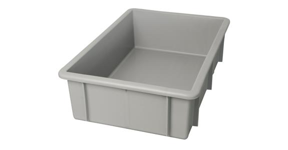 Media storage container grey 17 litres