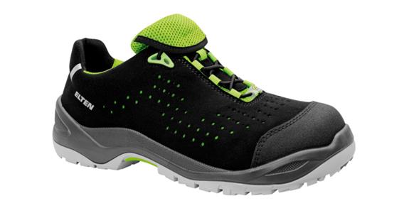 Low-cut safety shoe Impulse Green Low S1P ESD size 36