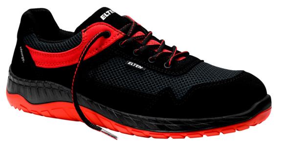 Nízká bezpečnostní obuv Lonny Red Low S1P ESD, velikost 39