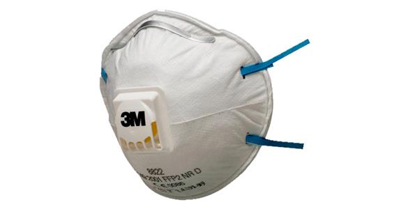 Dýchací maska řady 3M™ 8000, typ 8822 FFP2 NR D, 10 ks
