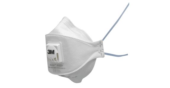 Dýchací maska řady 3M™ Aura™ 9300+, typ 9322+ FFP2 NR D, 10 ks