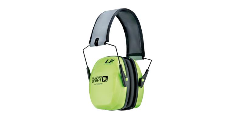 1093009439 Mušlový chránič sluchu Leightning L2F Hi-Vis, skládací, SNR = 32 dB