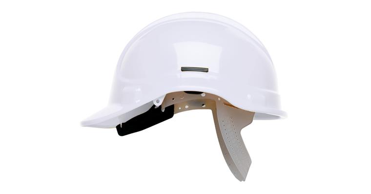 1093009480 Průmyslová ochranná helma Style 300 bílá 30 mm drážka EN 397