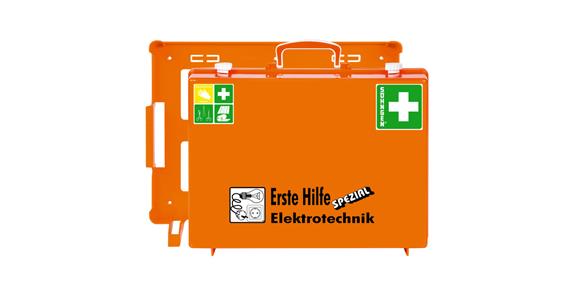 Kufřík první pomoci pro elektrotechnické práce, 400x300x150 mm