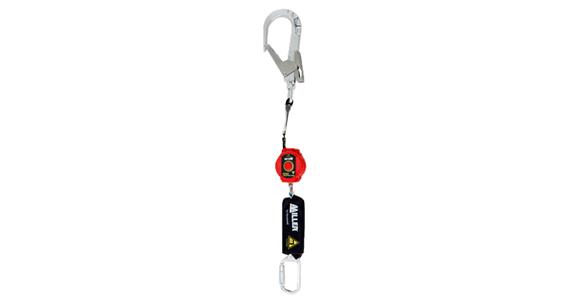 Fall arrester TurboLite Edge edge-tested load capacity 140 kg length max. 2.0m