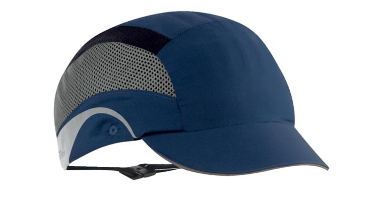 1093010951 Ochr. čepice s kšiltem Aerolite®, kr. kšilt, 53–63 cm, modrá