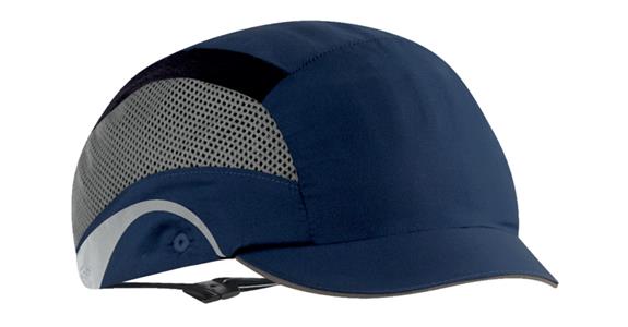 Ochr. čepice s kšiltem Aerolite®, m. kšilt, 53–63 cm, modrá