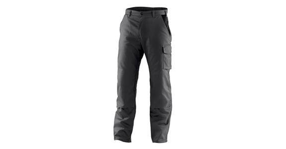 Trousers IDENTIQ mix anthracite/black size 64