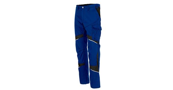 Dám. kalhoty ACTIVIQ cotton+, tm. modrá/antracit, 48
