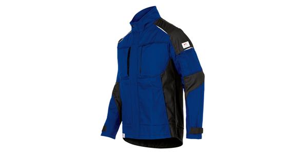 Bunda, ACTIVIQ cotton+, chrpově modrá / černá, velikost M