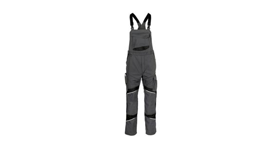 Montérky, ACTIVIQ cotton+, antracitová/černá, velikost 54