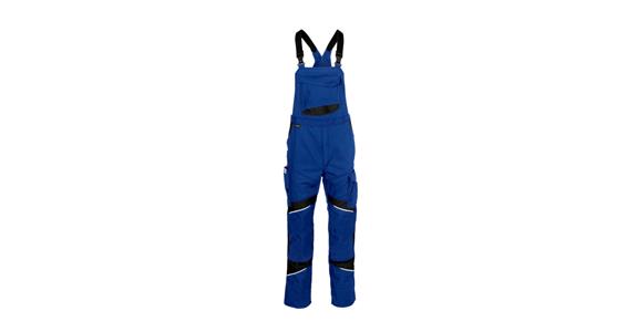 Montérky, ACTIVIQ cotton+, chrpově modrá / černá, velikost 44