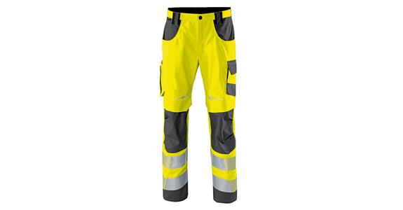 Hi-vis trousers REFLECTIQ yellow/anthracite size 56