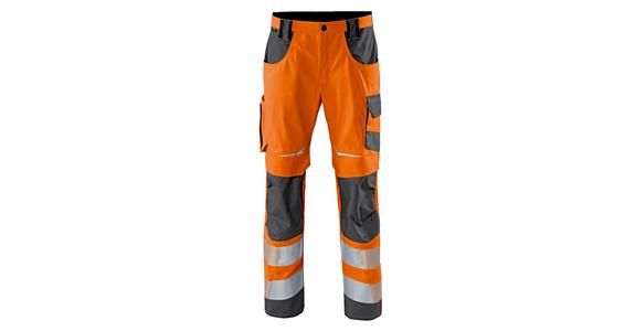 Hi-vis trousers REFLECTIQ orange/anthracite size 52