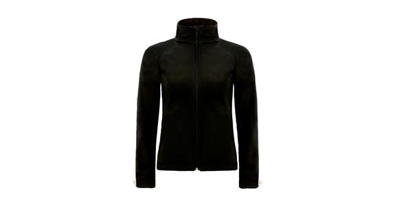 Ladies' softshell jacket black size M