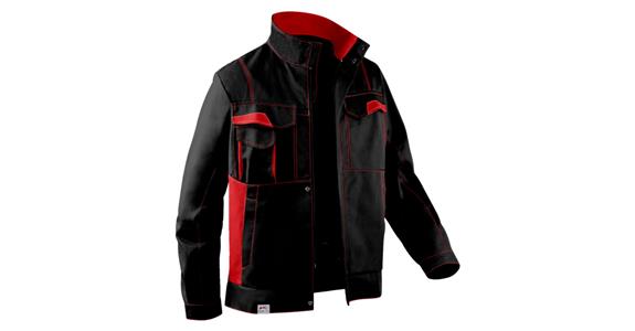 Jacket IMAGE DRESS new design black/medium red size 44
